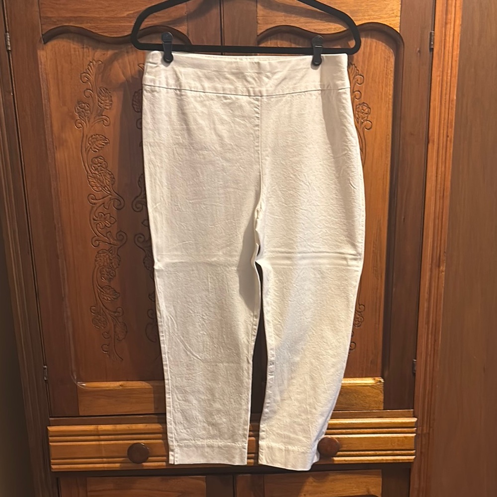 Elegant White So Slimming Pants